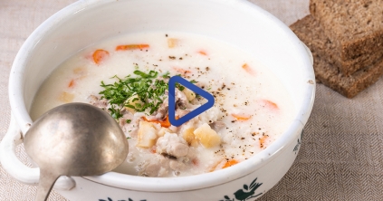 Székely Konyha és Kert: Fokhagymás csirkeleves